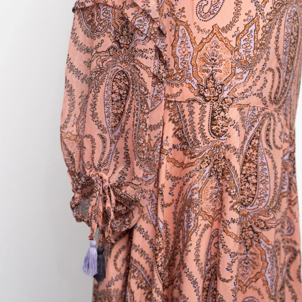 Free People‎  - Mirage Long Sleeve Maxi Dress